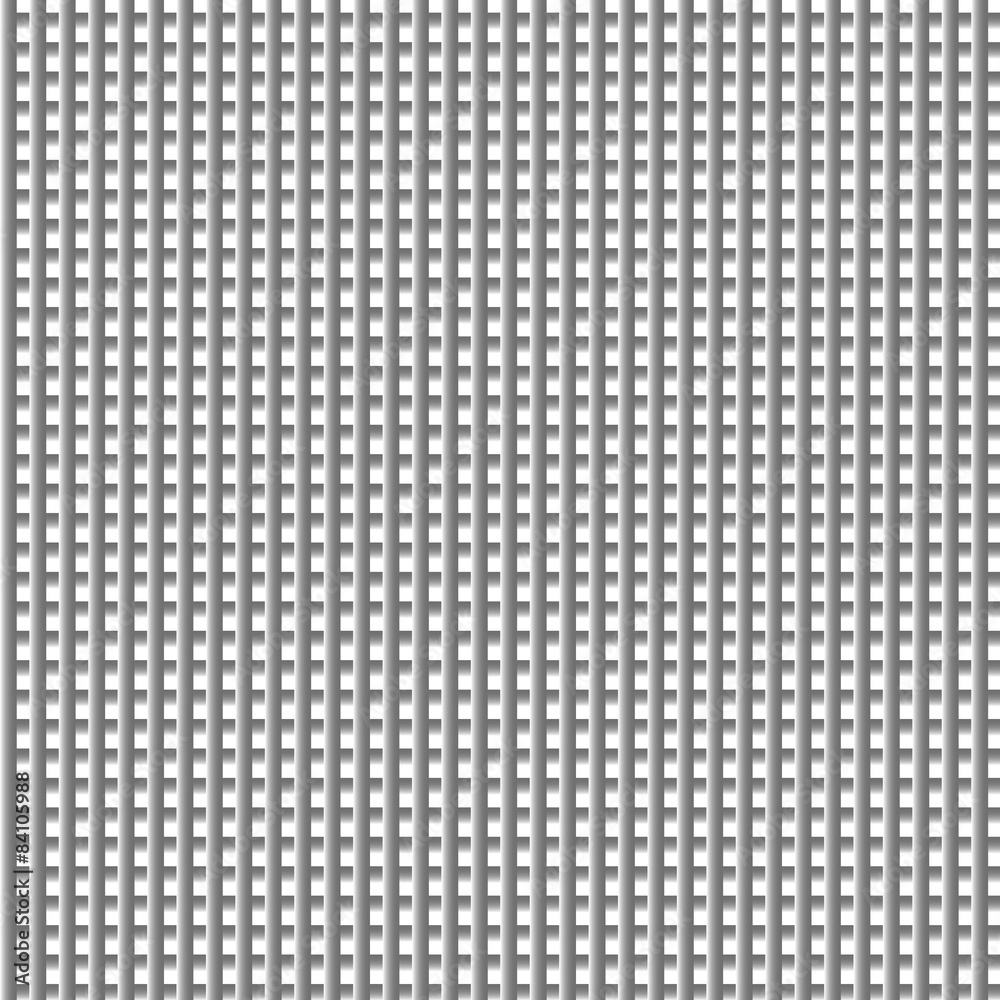 Poster Grayscale vector pattern, texture with intersecting lines. Repea