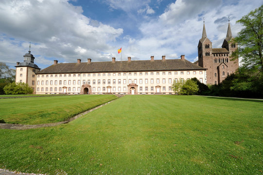 Schloss Corvey, Kloster, Westwerk, Weltkulturerbe
