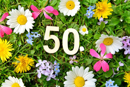 50 Geburtstag Zahlen