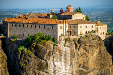 Fototapeta na wymiar Meteora Monasteries in Greece