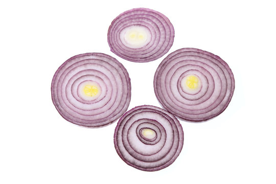 Slices of Red Onion
