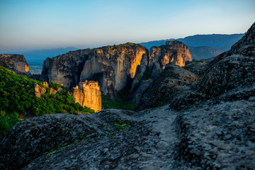 Meteora Monasteries in Greece