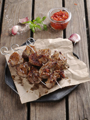 Grilled meat (kebab)
