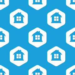 House hexagon pattern