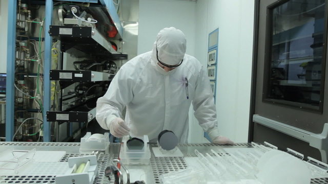 Silicon Wafer Prep