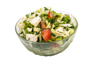 fresh vegetable salad