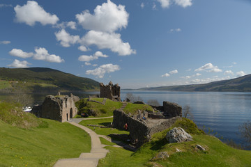 Urquhart Castle am Loch Ness