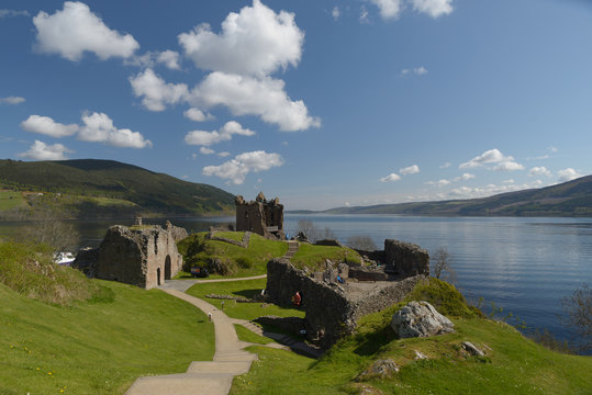 Urquhart Castle am Loch Ness