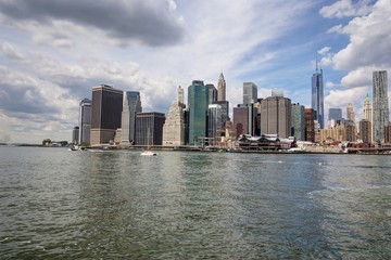 Fototapeta premium New York - Panorama di Manhattan