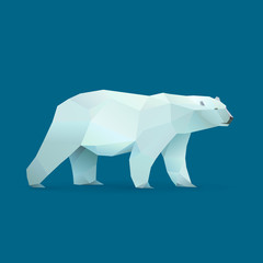 Naklejka premium polar bear