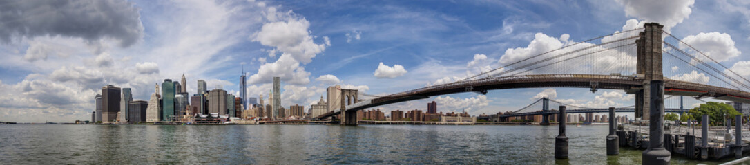 Naklejka premium New York - Panorama di Manhattan