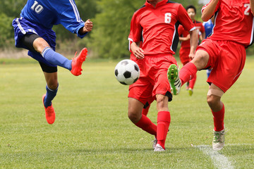 Fototapeta premium サッカー