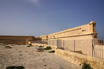 Papier Peint photo autocollant Travaux détablissement Fort Saint-Elme (Malte)