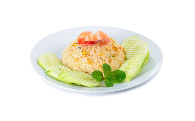 Fried rice with shrimp