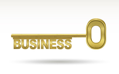 business - golden key