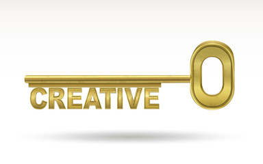 creative - golden key