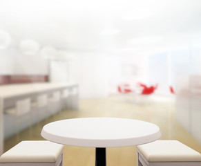 Top Table Of Background in Office