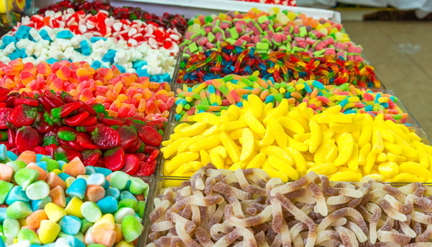 Candies on the market