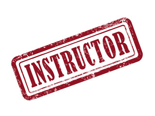 stamp instructor in red
