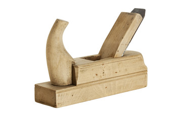 Vintage carpenter's slicer isolated with clipping path