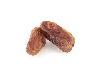 Dates isolated on white background