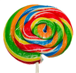 Colored sweet candys, lollipop sticks, Holidays