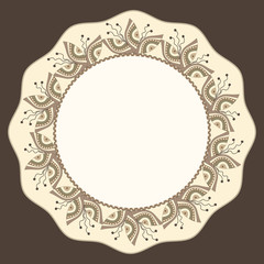  frame with ornaments