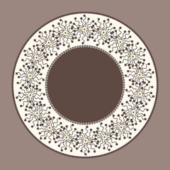  frame with ornaments