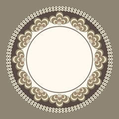 frame with ornaments