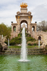 Obraz premium Cascada Monumental in Barcelona