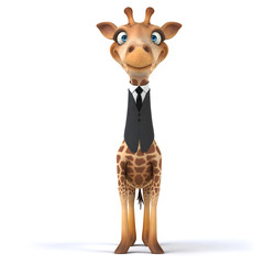 Obraz premium Fun giraffe