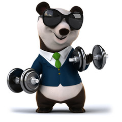 Fun panda © Julien Tromeur