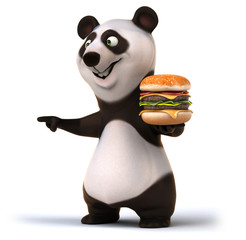 Fun panda