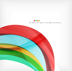 Business wave corporate background