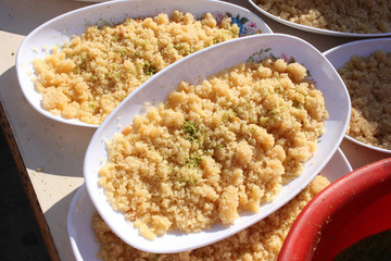 semolina halvah