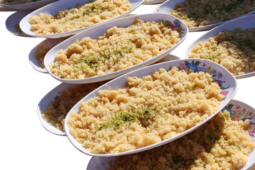 semolina halvah