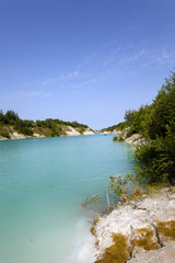 Fototapeta premium artificial lake 