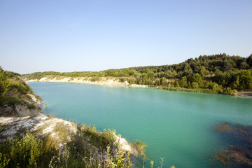 artificial lake  
