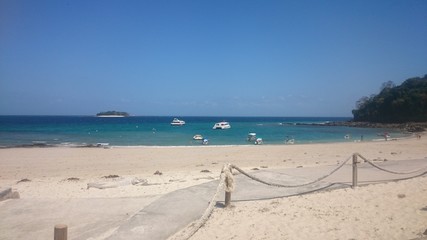 Traumstrand auf den Perleninseln