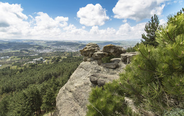 Resort Park in Kislovodsk, Caucasus, Russia
