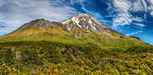 Fototapeta premium Volcano Taranaki, New Zealand