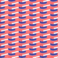 Seamless pattern usa flag