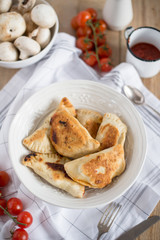 mini calzone