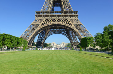 Iconic Eiffel Tower, Paris, France