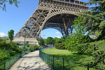 Iconic Eiffel Tower, Paris, France