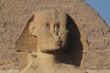 Die Pyramiden und Sphinx von Gizeh in Ägypten 