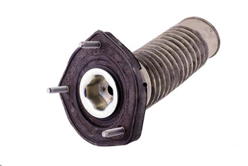 shock absorber for front wheels of motor vehicles, isolated