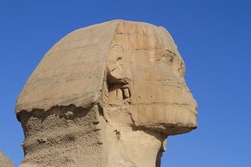 Die Pyramiden und Sphinx von Gizeh in Ägypten
