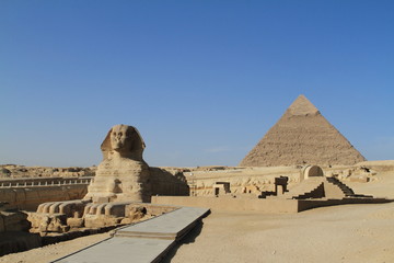 Die Pyramiden und Sphinx von Gizeh in Ägypten   © hecke71