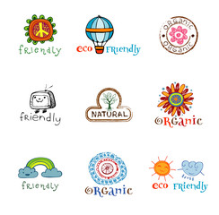 Eco design elements.